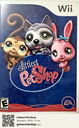 Littlest Pet Shop Nintendo Wii, NTSC box front