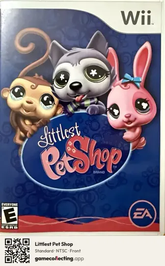 Littlest Pet Shop Nintendo Wii, NTSC box front