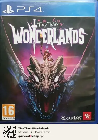 Tiny Tina's Wonderlands PlayStation 4, Poland box front