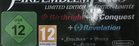 Fire Emblem Fates, the USK square on its front