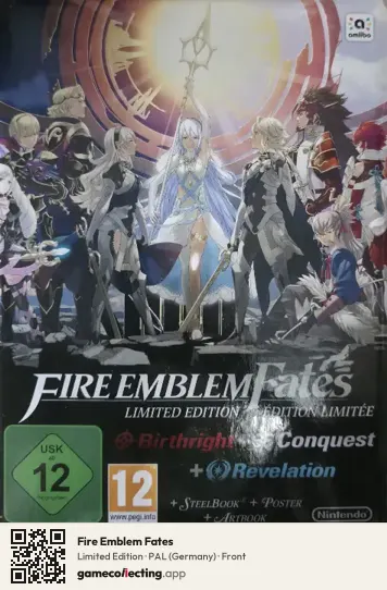 Fire Emblem Fates Nintendo 3DS, Germany box front