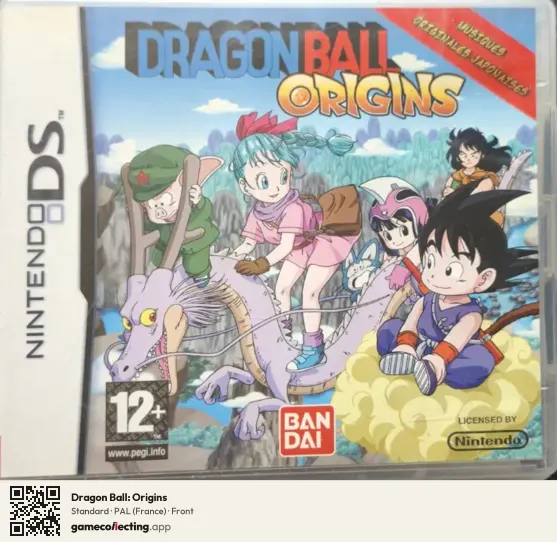 Dragon Ball: Origins Nintendo DS, France box front