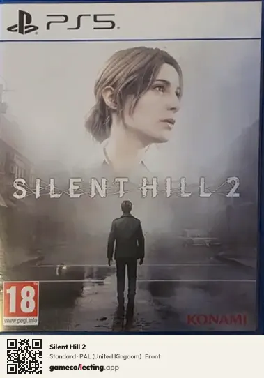 Silent Hill 2 PlayStation 5, United Kingdom box front