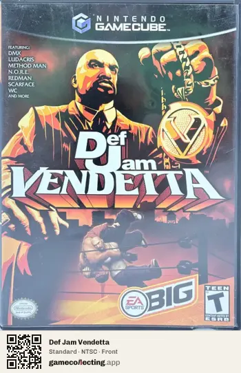 Def Jam Vendetta Nintendo GameCube, NTSC box front