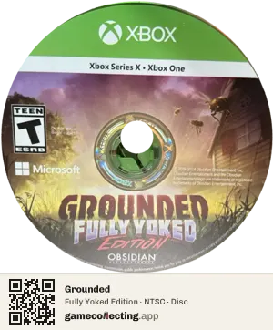 Grounded Xbox Series X, NTSC disc