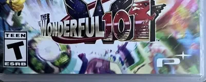 The Wonderful 101: Remastered, the ESRB box on its front