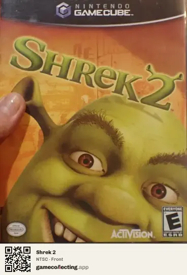 Shrek 2 Nintendo GameCube, NTSC box front