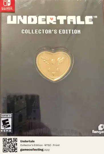 Undertale Nintendo Switch, NTSC box front