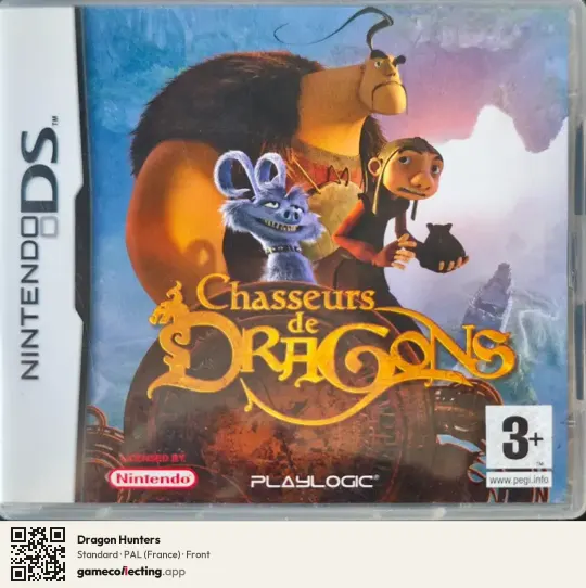 Dragon Hunters Nintendo DS, France box front