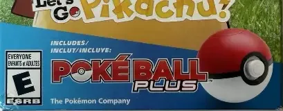 Pokémon: Let's Go, Pikachu!, the ESRB box on its front