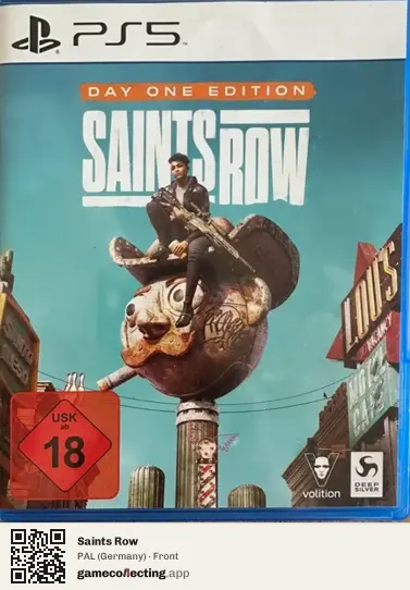 Saints Row PlayStation 5, Germany box front