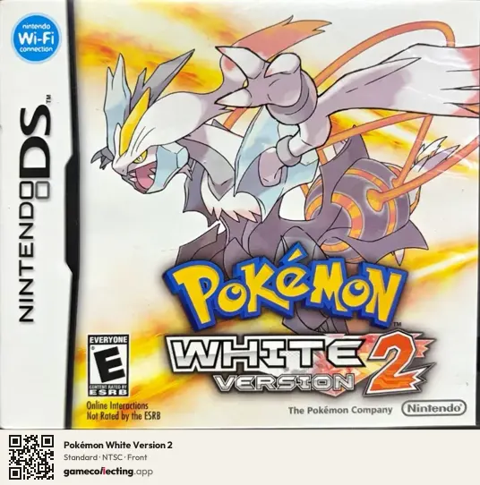 Pokémon White Version 2 Nintendo DS, NTSC box front