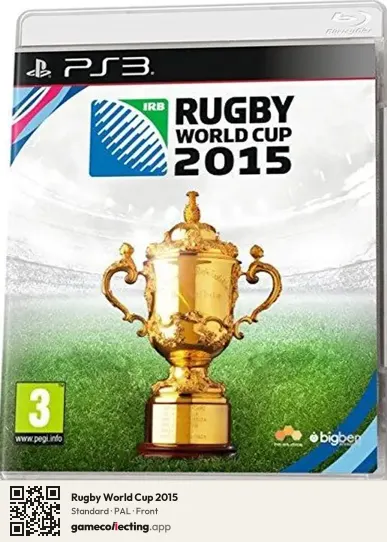 Rugby World Cup 2015 PlayStation 3, PAL box front