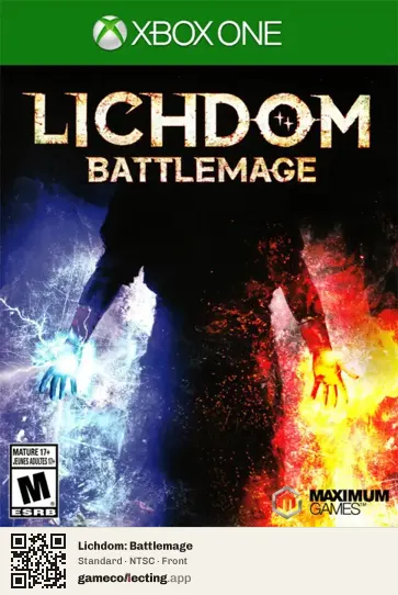 Lichdom: Battlemage Xbox One, NTSC box front