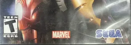 Iron Man, the ESRB box on its front