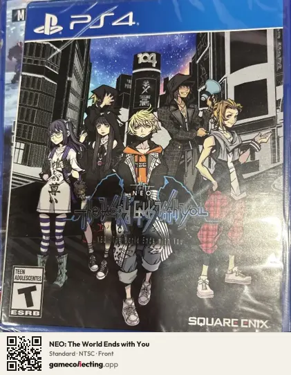 NEO: The World Ends with You PlayStation 4, NTSC box front