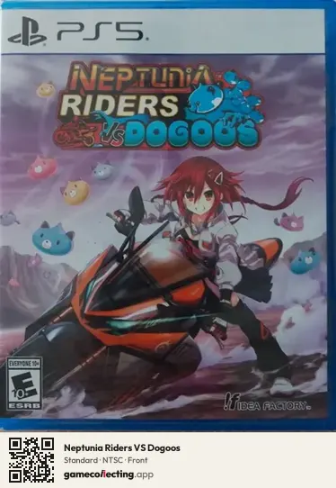 Neptunia Riders VS Dogoos PlayStation 5, NTSC box front