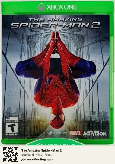 The Amazing Spider-Man 2 Xbox One, NTSC box front