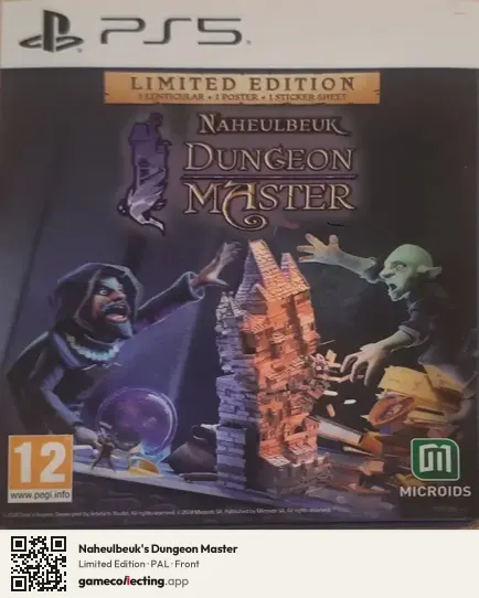 Naheulbeuk's Dungeon Master PlayStation 5, PAL box front