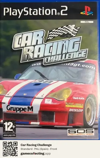 Car Racing Challenge PlayStation 2, Spain box front