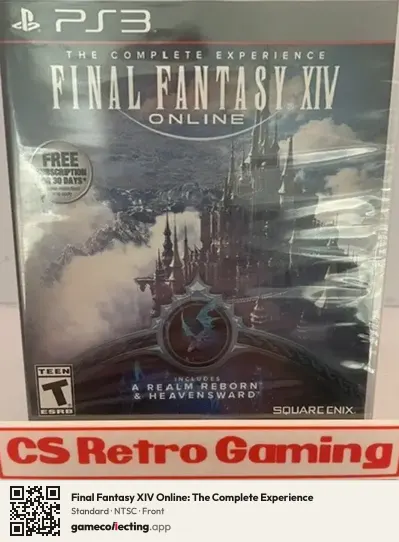 Final Fantasy XIV Online: The Complete Experience PlayStation 3, NTSC box front