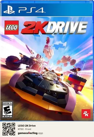 LEGO 2K Drive PlayStation 4, NTSC box front