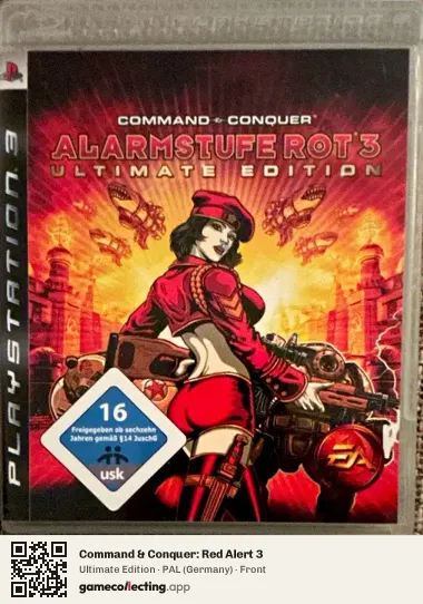 Command & Conquer: Red Alert 3 PlayStation 3, Germany box front