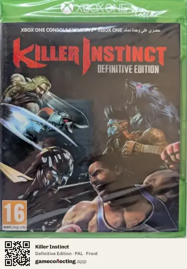 Killer Instinct Xbox One, PAL box front