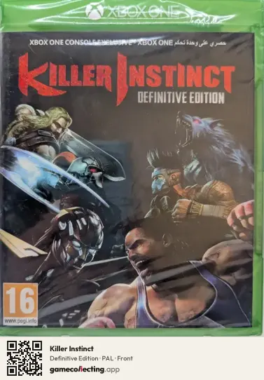 Killer Instinct Xbox One, PAL box front