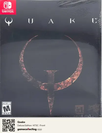Quake Nintendo Switch, NTSC box front