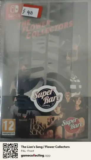 The Lion's Song / Flower Collectors Nintendo Switch, PAL box front