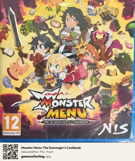 Monster Menu: The Scavenger's Cookbook PlayStation 5, PAL box front