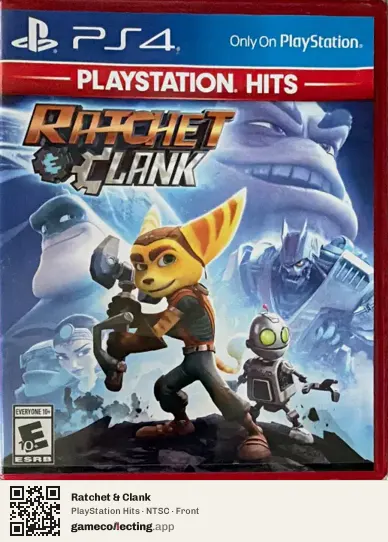 Ratchet & Clank PlayStation 4, NTSC box front
