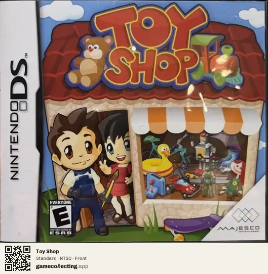 Toy Shop Nintendo DS, NTSC box front