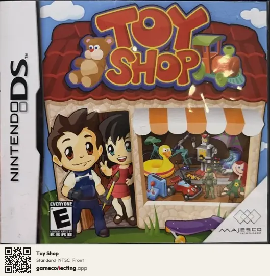 Toy Shop Nintendo DS, NTSC box front