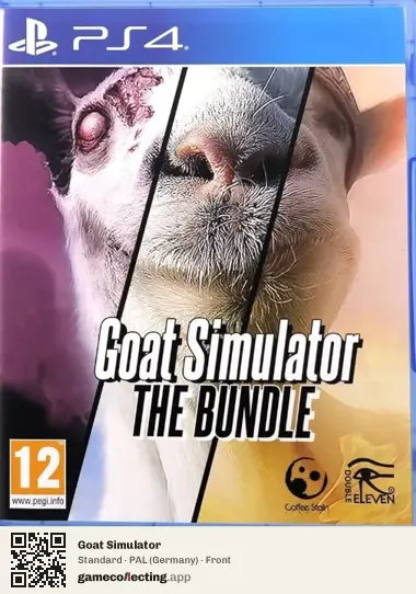 Goat Simulator PlayStation 4, Germany box front