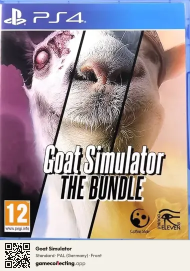 Goat Simulator PlayStation 4, Germany box front