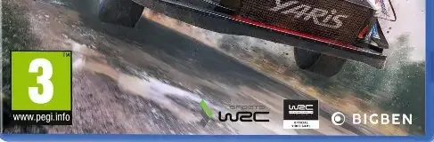 WRC 8, the USK square on its front