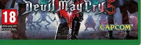 Devil May Cry 5, the USK square on its front