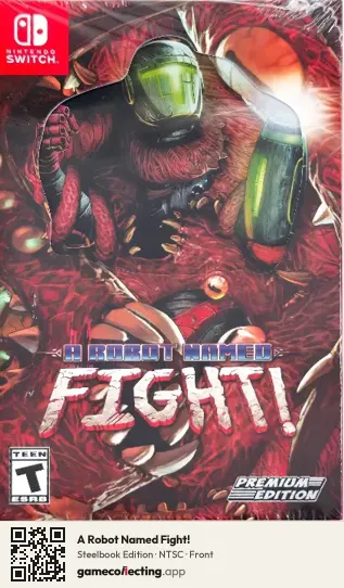 A Robot Named Fight! Nintendo Switch, NTSC box front