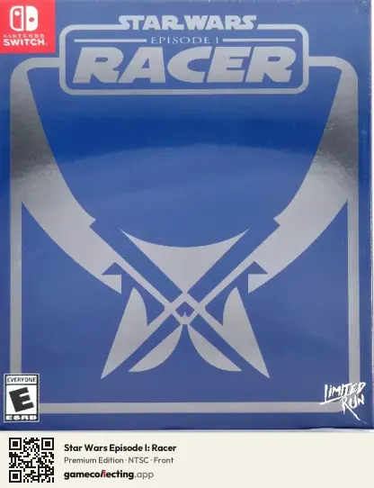 Star Wars Episode I: Racer Nintendo Switch, NTSC box front