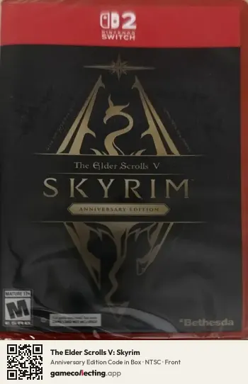 The Elder Scrolls V: Skyrim Nintendo Switch 2, NTSC box front