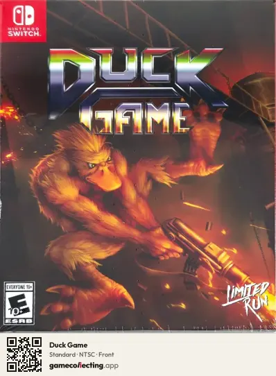 Duck Game Nintendo Switch, NTSC box front