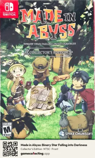 Made in Abyss: Binary Star Falling into Darkness Nintendo Switch, NTSC box front