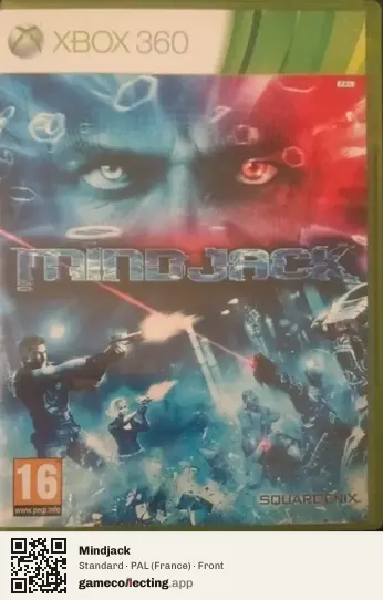 Mindjack Xbox 360, France box front