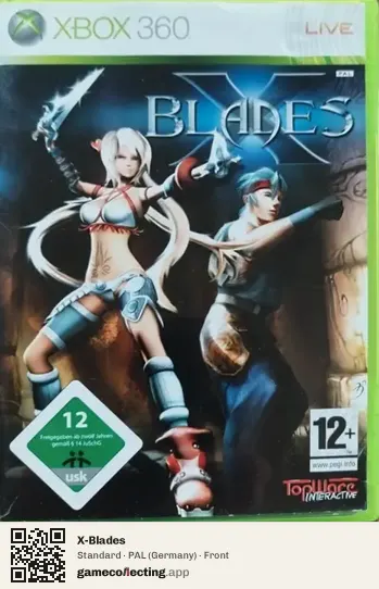 X-Blades Xbox 360, Germany box front
