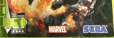 Iron Man 2, the ESRB box on its front