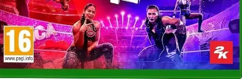 WWE 2K24, the USK square on its front