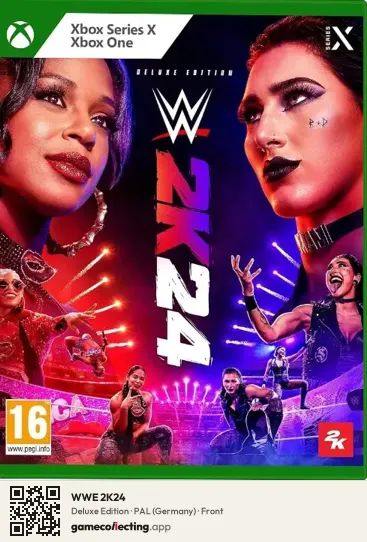 WWE 2K24 Xbox Series X, Germany box front