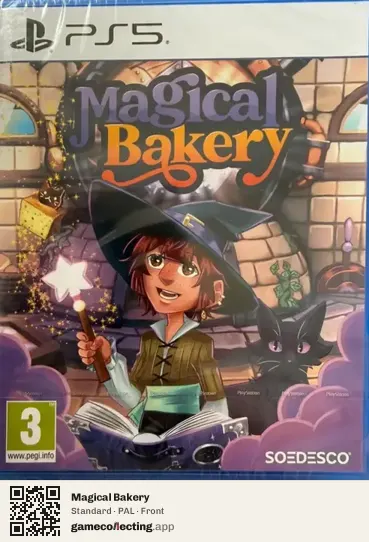 Magical Bakery PlayStation 5, PAL box front